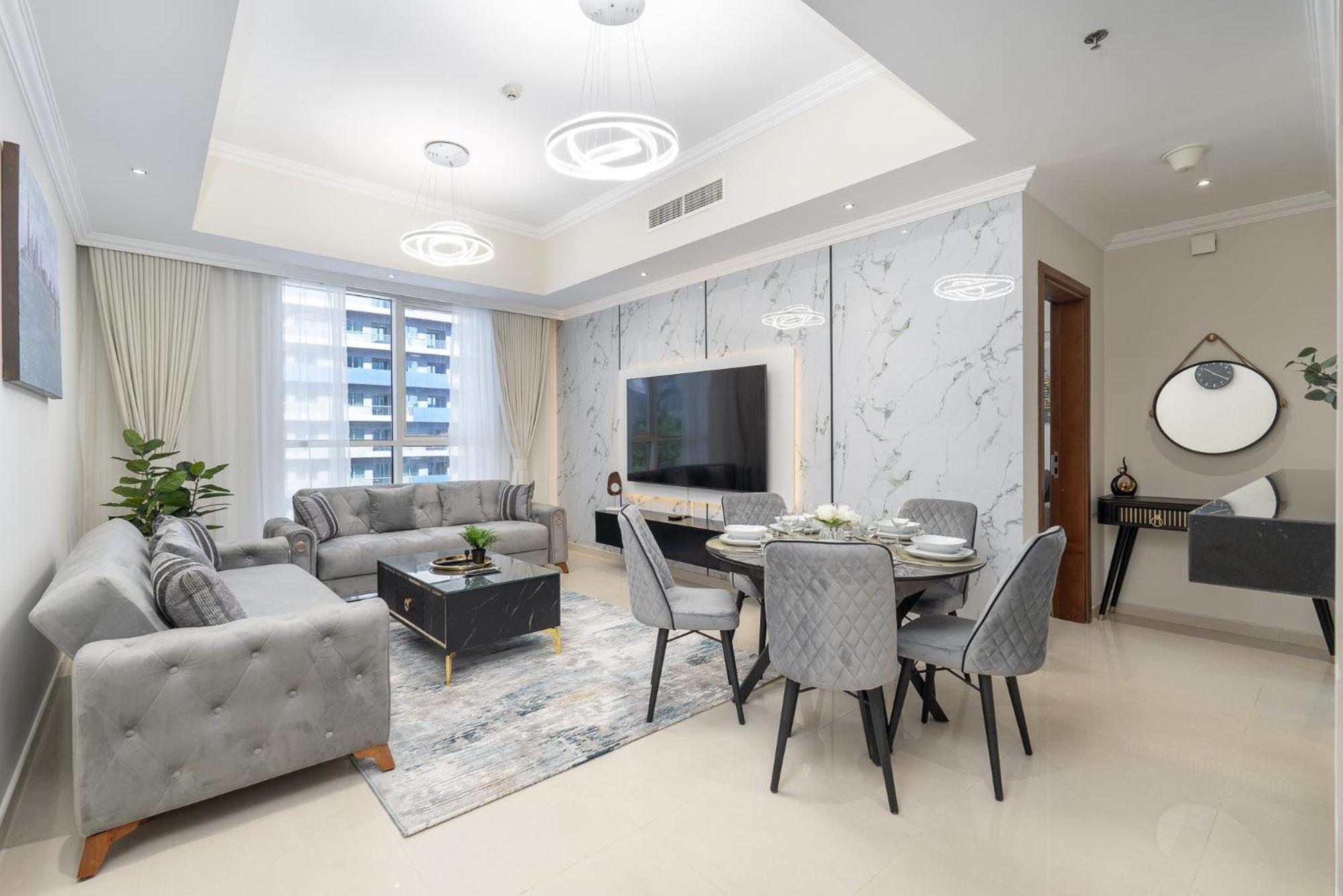Heaven Crest Vacation Homes Downtown - Studio And 1 Bedroom Suites 2 Minute Walk To Dubai Mall And Burj Khalifa Экстерьер фото